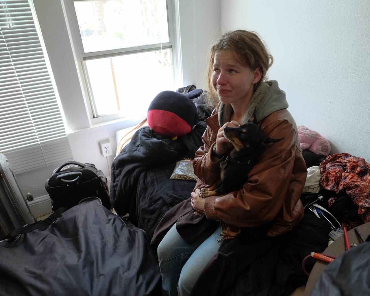 <div class='meta'><div class='origin-logo' data-origin='none'></div><span class='caption-text' data-credit='KGO-TV/Wayne Freedman'>A team from San Francisco's Navigation Center lulled Corry off the streets and helped get her the services she needed.</span></div>